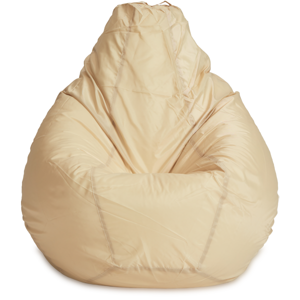 Кресло-мешок «Груша», XXXL, бежевый Анфас