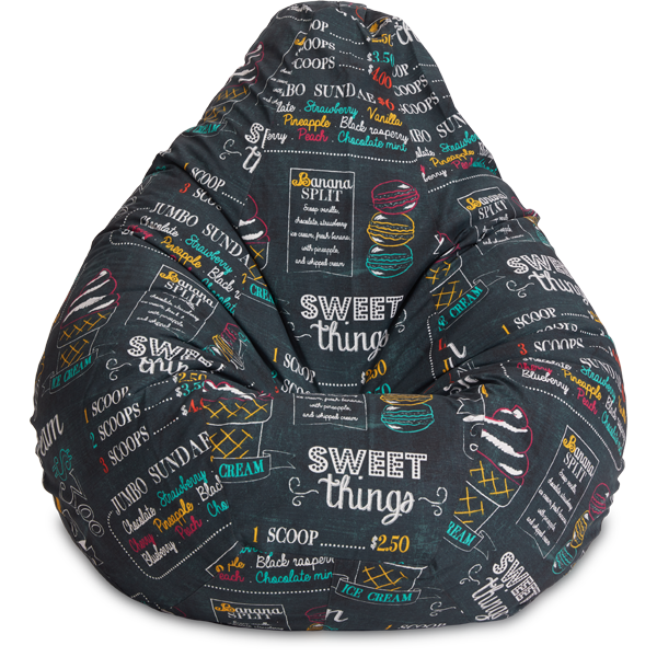 Кресло-мешок «Груша», XXXL, Айскрим Анфас