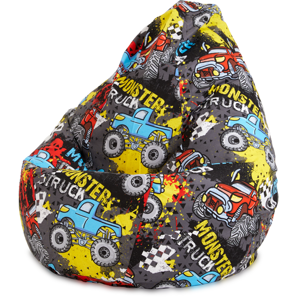Кресло-мешок «Груша», XXXL, Монстер Трэк Изометрия
