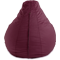 Кресло-мешок «Груша», XL, Бордовый Сзади галлерея
