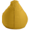 Кресло-мешок «Груша», XXXL, Горчичный Сзади галлерея