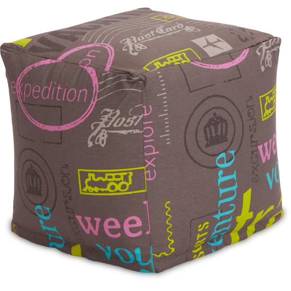 Пуфик «Куб», Тревел Изометрия