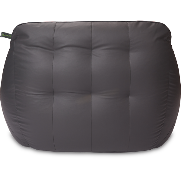 Кресло мешок «Диван Босс», 90x130x95, Графит и голубой Сзади