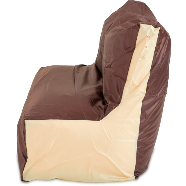 Кресло-мешок «Диван», 120x85x160, Коричневый и бежевый Профиль
