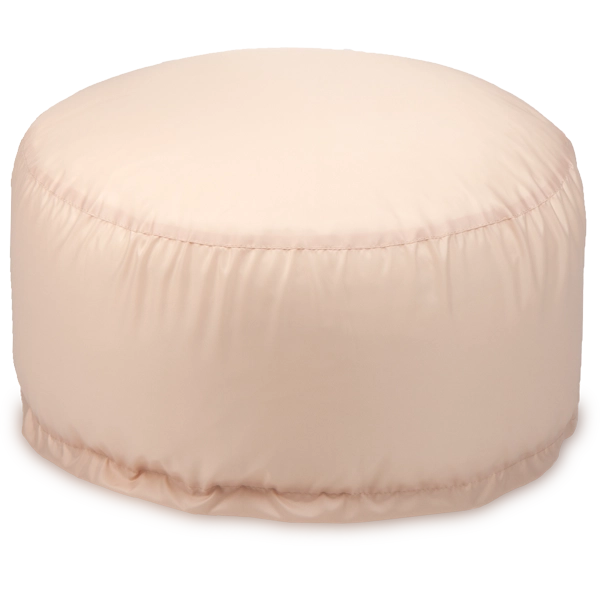Пуфик «Таблетка», бежевый Анфас